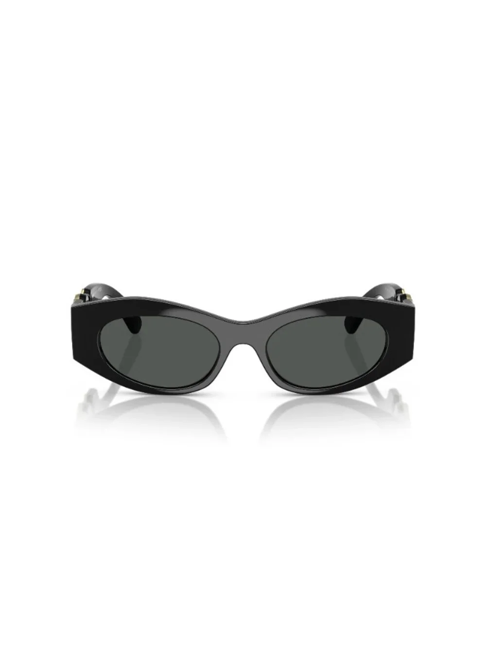New Versace Women's Sunglasses Black Injected Frame VE4480U GB1 87 51